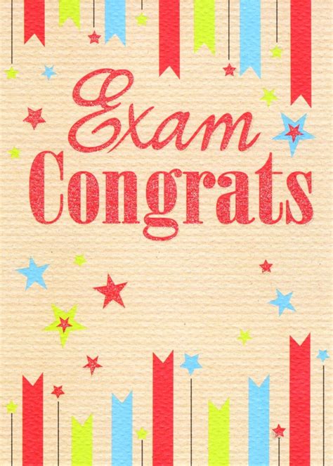 Congrats Exam Congratulations Greeting Card Cards Love Kates