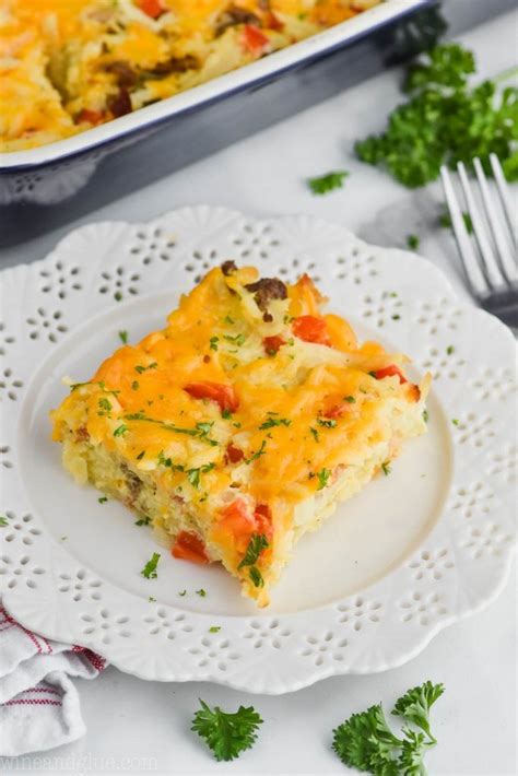 When you are ready to cook, pull from the freezer and allow it to thaw overnight. This easy Hash Brown Egg Casserole recipe is full of ...