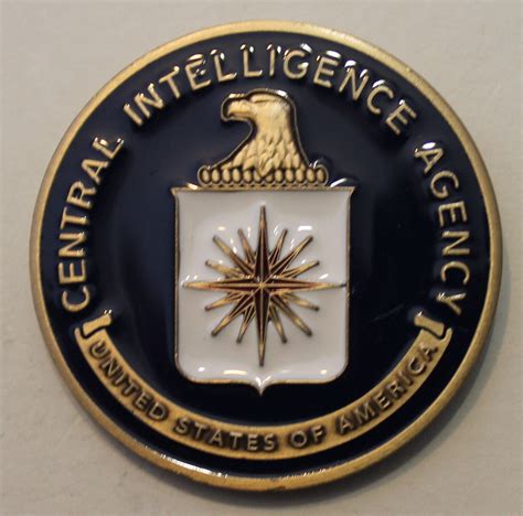 Central Intelligence Agency Cia Eagle Challenge Coin Rolyat Military
