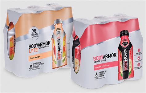 Sports drinks are flavoured beverages that contain carbohydrates (sugars), typically accompanied by other nutrients including electrolytes (e.g. Target: BodyArmor Sports Drinks, 50¢ Each :: Southern Savers