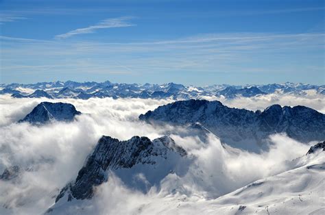 Gipfel Wolken Berge Kostenloses Foto Auf Pixabay Pixabay
