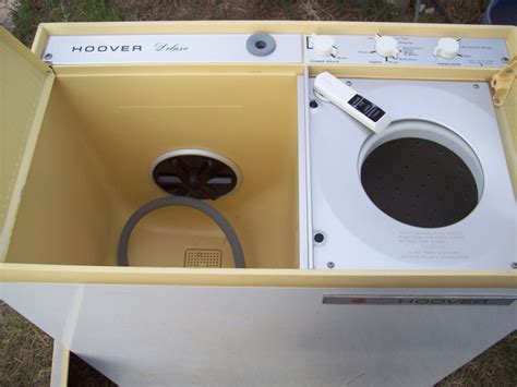 Vintage Hoover Deluxe Portable Clothes Washer Model Nex Tech
