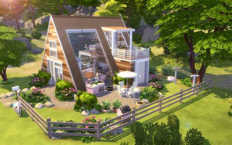 My Latest Build Is This Girly And Eco Friendly A Frame Loft Really