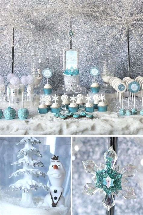Winter Wonderland Dekor Kinder Weihnachts Party Thema Frozen Party