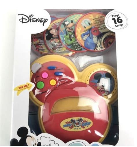 Disney Mickey Mouse Clubhouse “sing With Me” Cd Player Blaamazon