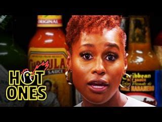 Issa Rae Raps While Eating Spicy Wings Hot Ones