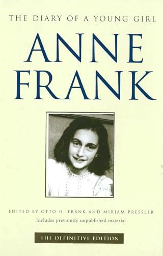 The Diary Of A Young Girl Anne Frank Definitive Edition New
