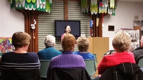 Niagaras Watercooler Author Sandra Block Speaks At Lockport Library
