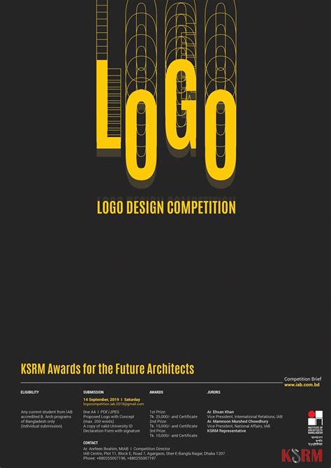 Context Bd• Logo Design Competition Ksrm Awards For The Future Architects