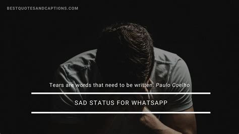 Sad Status For Whatsapp 300 Of The Best Sad Status In English