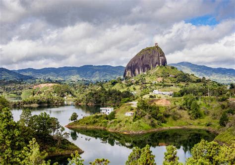 El Penon De Guatape Rock Of Guatape Antioquia Department Colombia