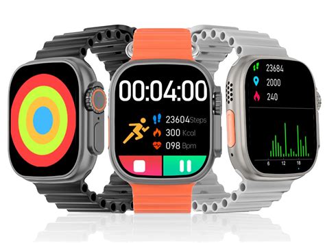Iwo Pro Dt8 Ultra Smartwatch Available Globally As Apple Watch Ultra