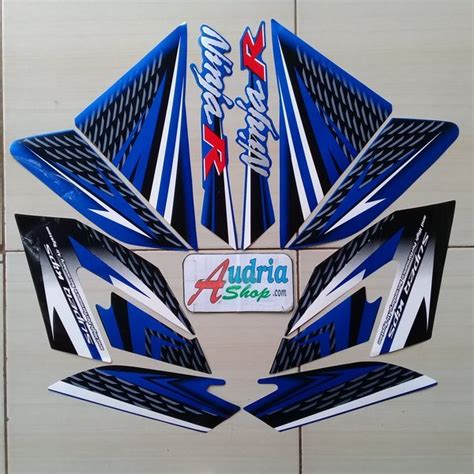 Jual Stiker Striping Motor Kawasaki Ninja R Biru Di Lapak