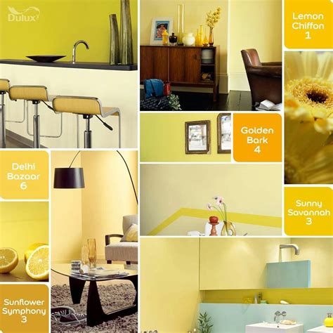 Yellow Color Design Inspiration Dulux Colour Interior