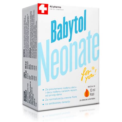 Babytol Neonate 10ml 35291 Galen Pharm On Line