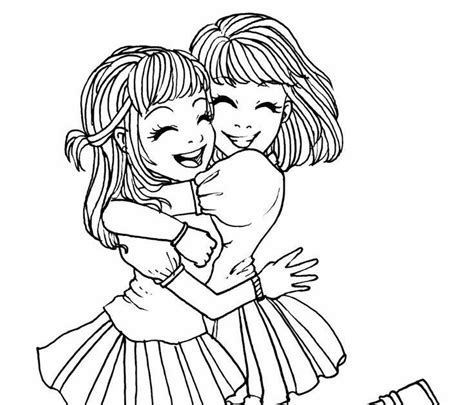 [View 30+] Bff Dibujos Kawaii Para Colorear De Mejores Amigas