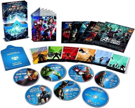 Marvel Studios Cinematic Universe Phase One Blu Ray Robert Downey