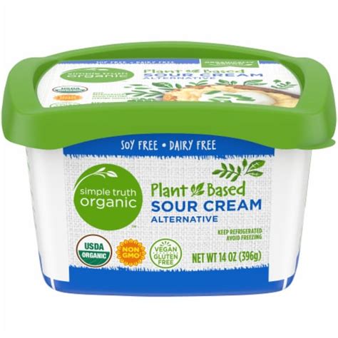 Simple Truth Organic Gluten Free Non Dairy Sour Cream 14 Oz Dillons