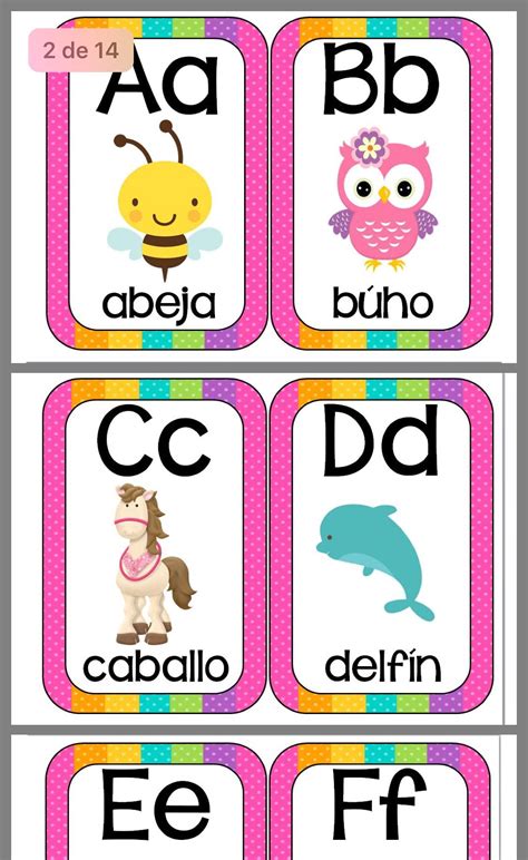 Abecedario Letter Writing Practice Alphabet Writing Alphabet Cards