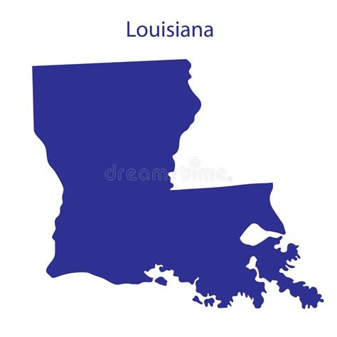 United States Louisiana Stock Illustration Illustration Of