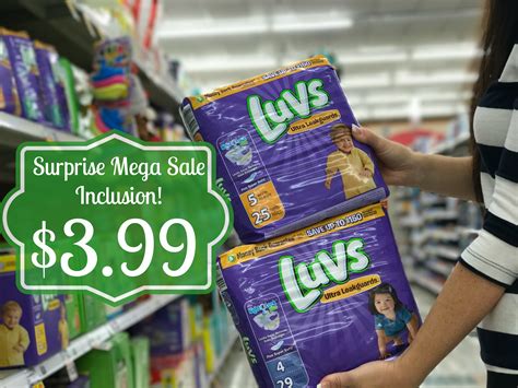 Grab Luvs Diapers For Only 399 With Kroger Mega Sale Reg 729