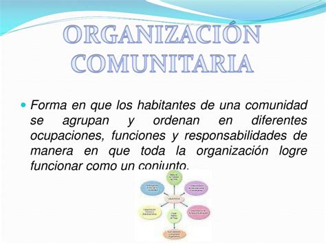 Ppt OrganizaciÓn Y Participacion Comunitaria Powerpoint Presentation