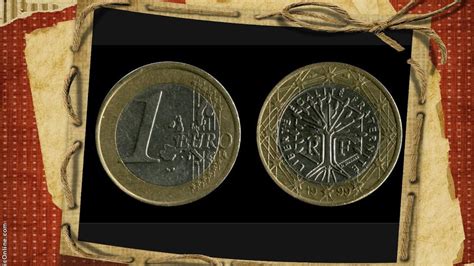 1 Euro Coin 1999 One Euro €1 France My Euro Coins Collection монета 1