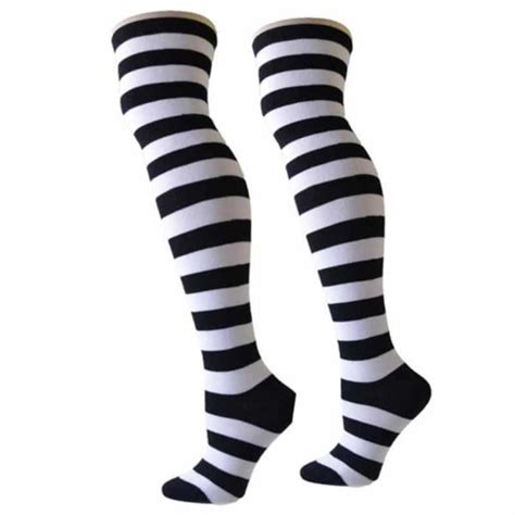 Striped Over The Knee Socks ⋆ Abdl Company
