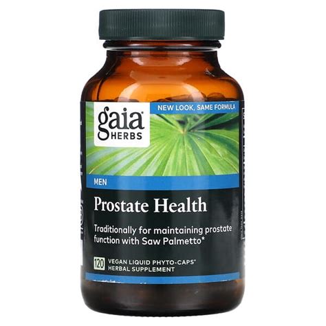 Gaia Herbs Prostate Health 120 Vegan Liquid Phyto Caps