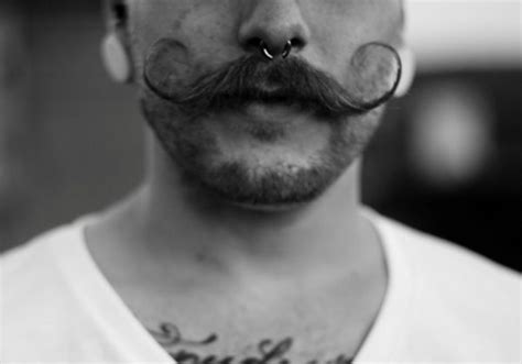 Origin of a Trend: The Meaning of the Mustache Symbol | Baffi, Uomo con ...
