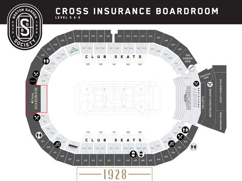 Cross Insurance Boardroom Boston Garden Society Td Garden Td Garden