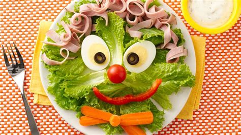 Clown Face Salad Recipe From Betty Crocker