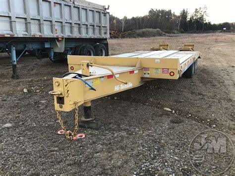 Eager Beaver Xpt Tag A Long Equipment Trailer Ton Vin