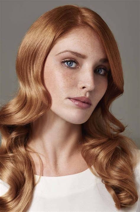 Portrait of a boy with strawberry blonde hair and freckles wearing overalls [. Spring Hair Colors 2017: These Are The 9 Best Hues to Try ...