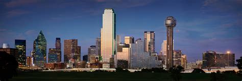 Dallas skyline panoramas - VAST