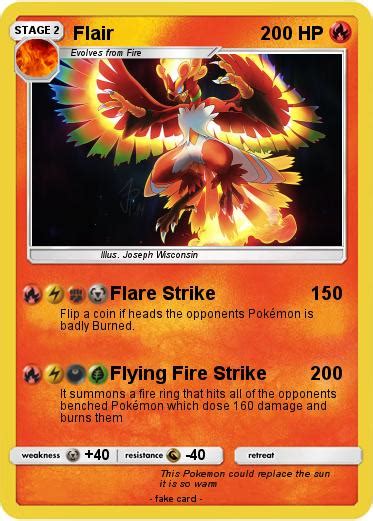 Pokémon Flair 16 16 Flare Strike My Pokemon Card