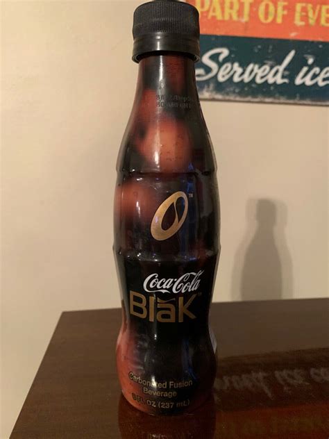 Coca Cola Blak Bottle Full Rare Make An Offer Ebay