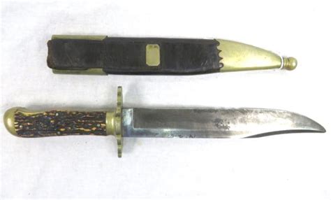 Sold Price Joseph Rogers And Sons Bowie Knife Very Good Condition