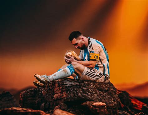 900x700 Messi With Fifa World Cup 2022 900x700 Resolution Wallpaper Hd
