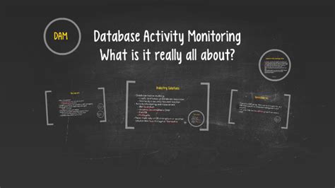 Database Activity Monitoring By Steven Hasson On Prezi