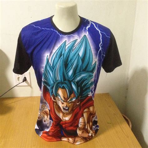 Camiseta Dbz Goku Ssj Blue 1 No Elo7 2e Produtos Personalizados
