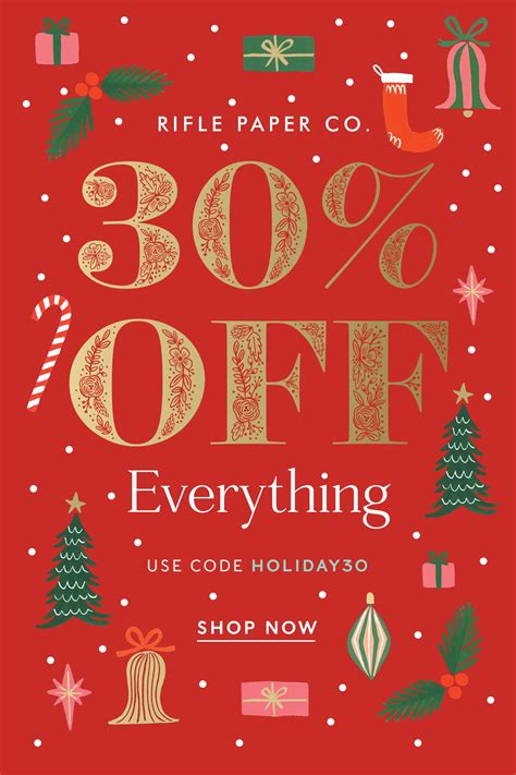 Christmas Sale Email, Christmas Sale Poster, Christmas Promo, Christmas