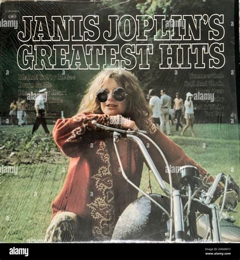janis joplin greatest hits album 1973 rock album cover youth culture 1970s classic rock vinyl