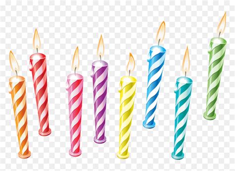 Birthday Candles Png Clip Art Free Download Searchpng Cute Birthday