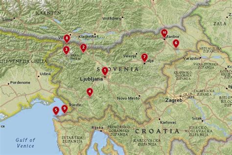 10 Best Places To Visit In Slovenia With Map And Photos Touropia