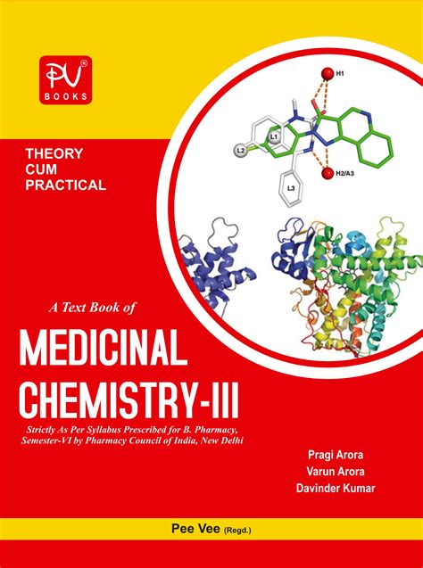 Textbook Of Medicinal Chemistry Iii Sem Vi Bpharm Medical