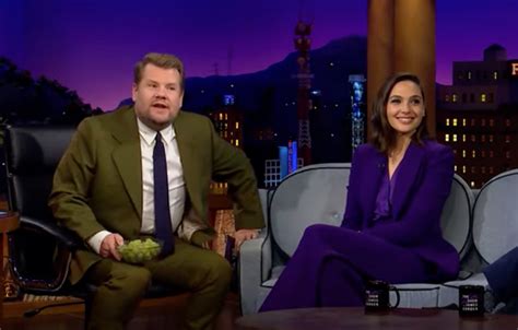 Gal Gadot Tells A Joke In Hebrew On James Cordens ‘late Late Show The Forward