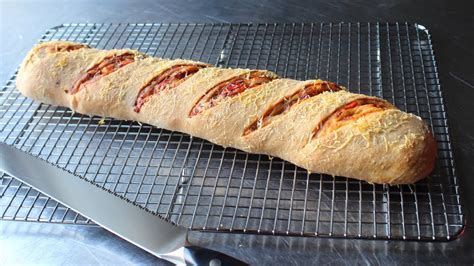 Featured in cream cheese recipes. Salami Bread - How to Make a Stuffed Bread Recipe - YouTube