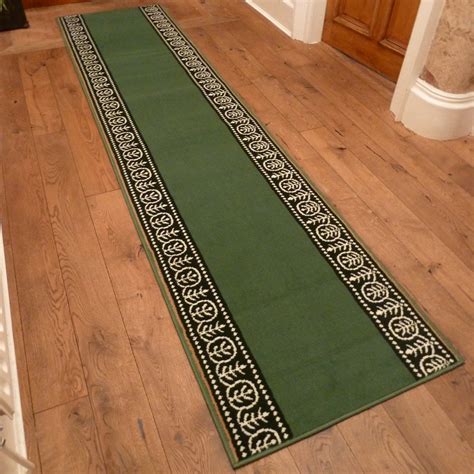 green hall runner rug motif carpet runners uk