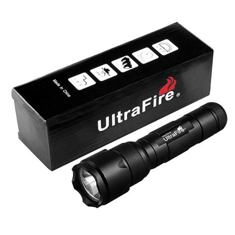 Ultrafire Focusing Infrared Night Vision Flashlight 502b 10w Led Tacti